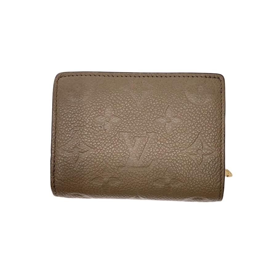 LOUIS VUITTON◇ポルト・フォイユ・クレア_モノグラム・アンプラント