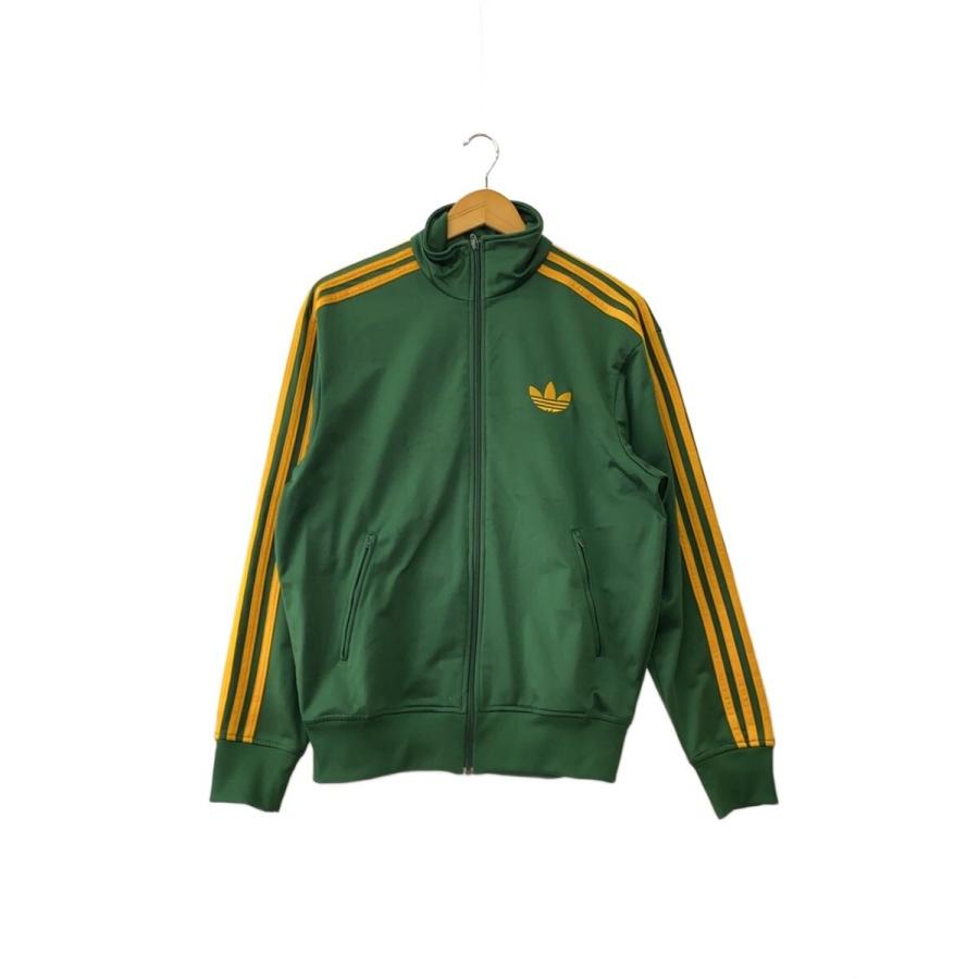 adidas◇ジャージ/S/ポリエステル/GRN/無地/x53090 : セカンド