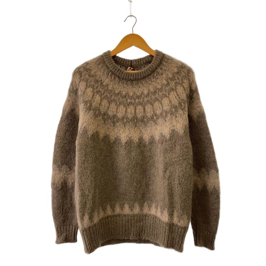 BATONER◇ニット・セーター(厚手)/1/モヘア/KHK/BN-22FM-048