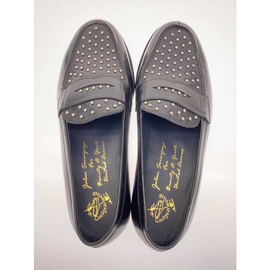 Jalan Sriwijaya◇ローファー/UK6.5/踵テープ跡有/BLK/98694