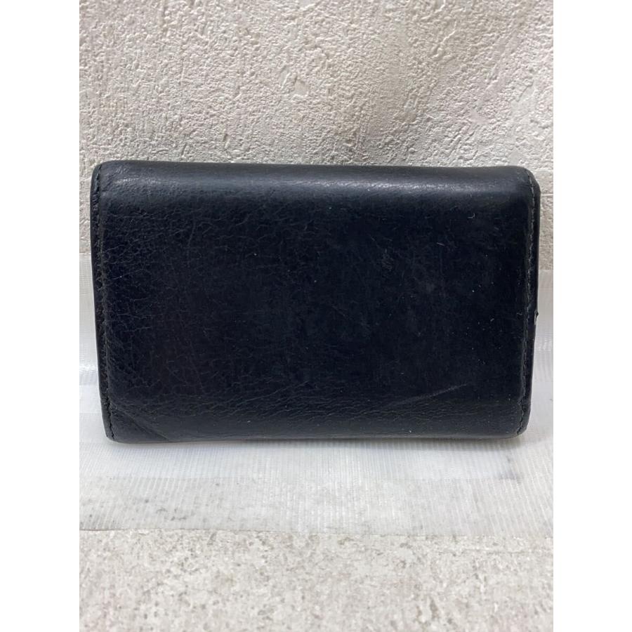 BALENCIAGA◇キーケース/レザー/BLK/メンズ/253048・1000・H203437