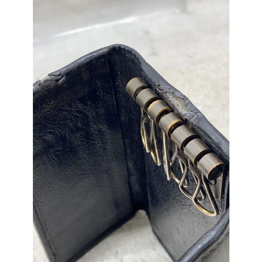 BALENCIAGA◇キーケース/レザー/BLK/メンズ/253048・1000・H203437