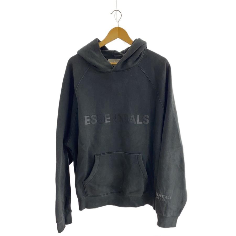 ESSENTIALS◇パーカー/M/コットン/BLK : セカンドストリートYahoo!店