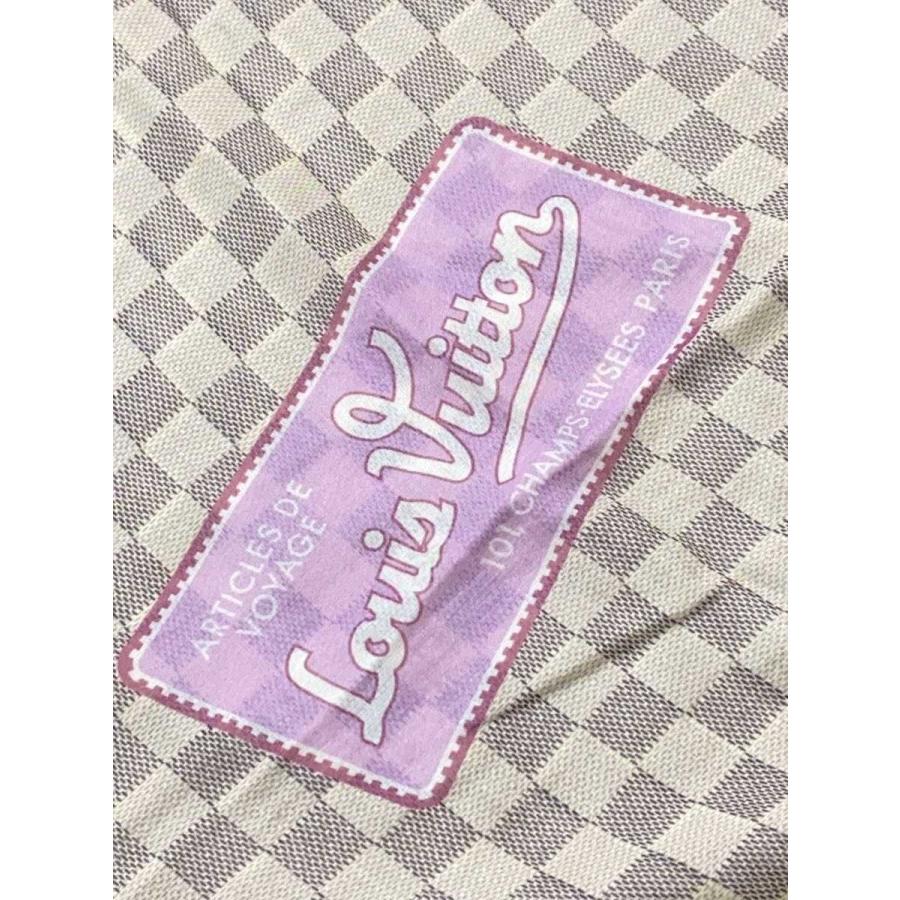 LOUIS VUITTON◇スカーフ/コットン/マルチカラー/総柄/レディース