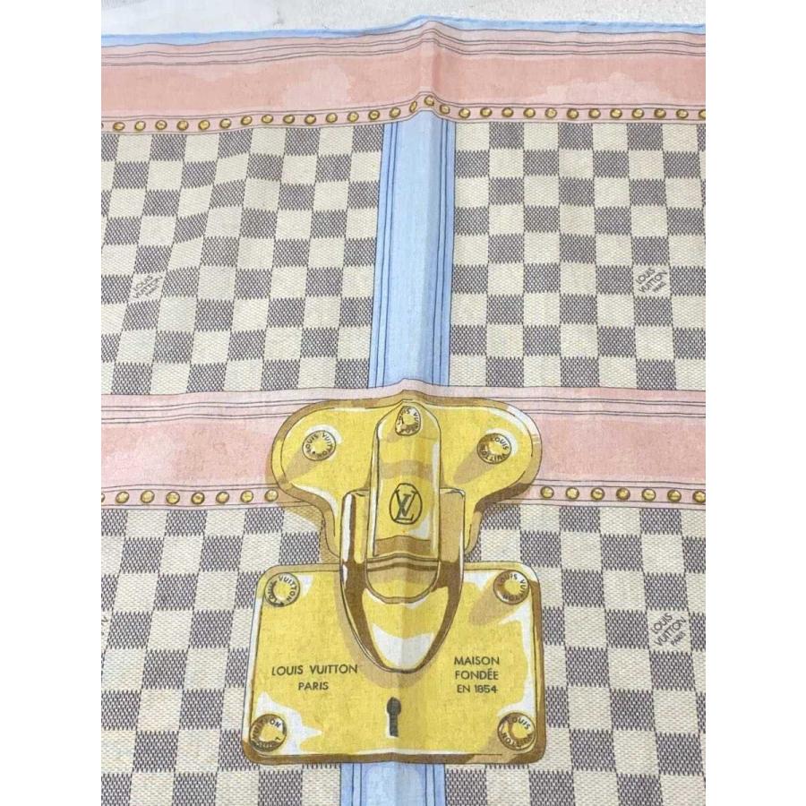 ち*ん様 Louis Vuitton マルチカラースカーフ LOUIS VUITTON◇スカーフ/コットン/マルチカラー/総柄/レディース