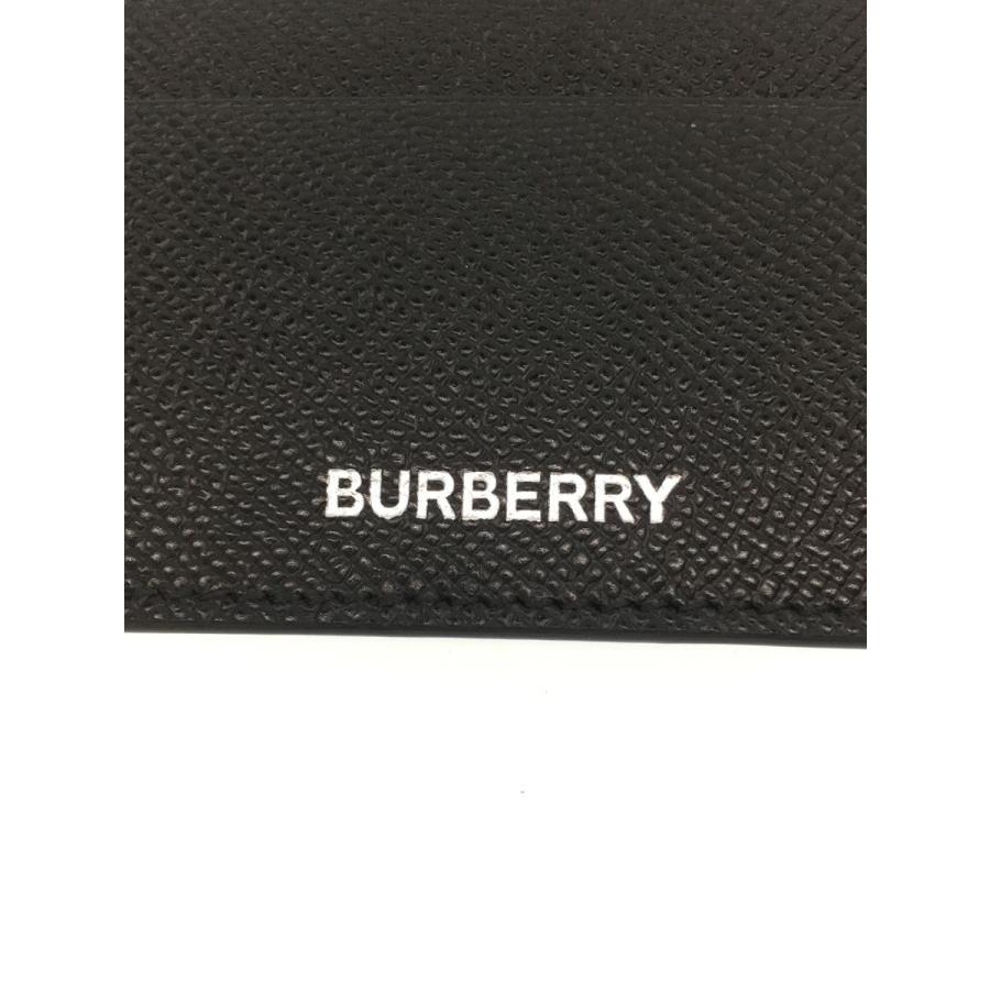 burberry london engjand カードケース BURBERRY LONDON◇カードケース/レザー/BLK/無地/メンズ/ENGLAND