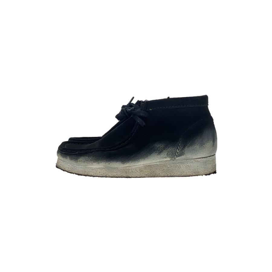 Clarks◇ワラビーブーツ/26.5cm/BLK/スウェード/23514// : セカンド