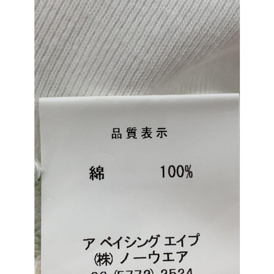 A BATHING APE◆ジップパーカー/L/コットン/WHT/総柄/001ZPG231901X//の画像