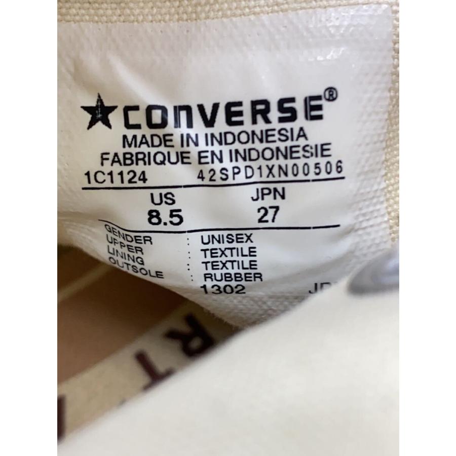 CONVERSE ADDICT◇ハイカットスニーカー/27cm/WHT/キャンバス