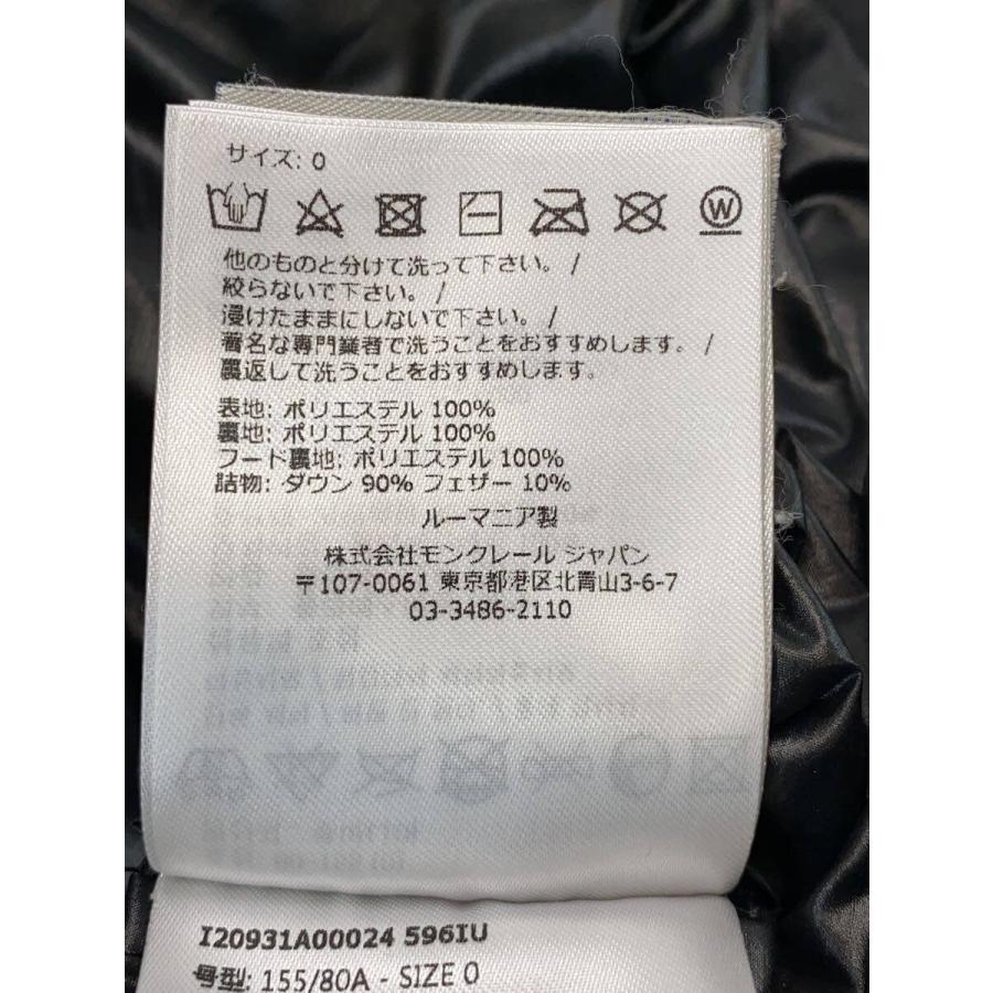 MONCLER◆YSER GIUBBOTTO/ダウンジャケット/O/ポリエステル/BLK/I20931A00024の画像