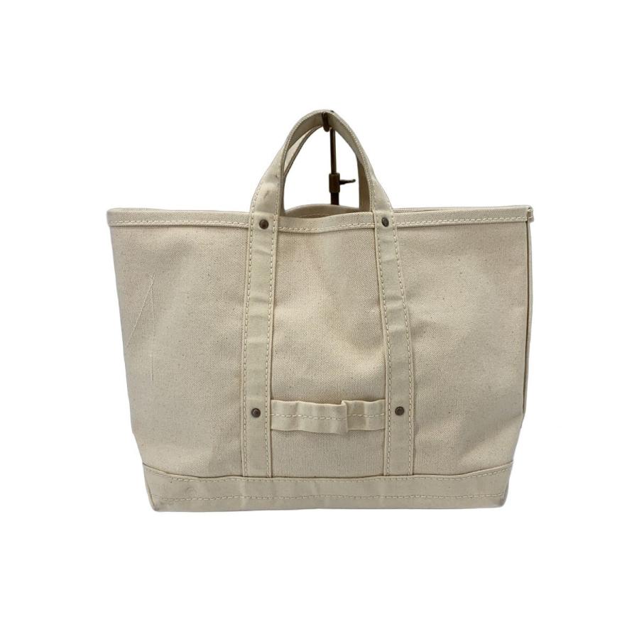 UTO/ユート/TOOL TOTE/WH-S/帆布トートバッグ/持ち手ヨゴレ有/IVO