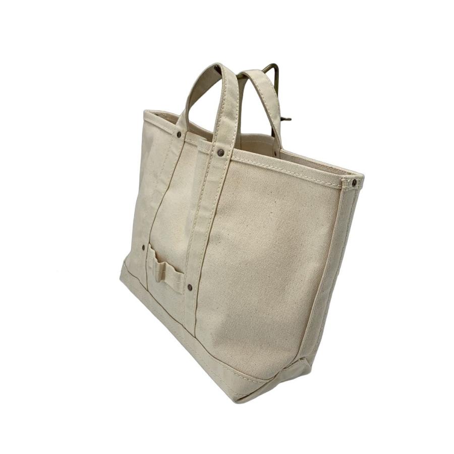 UTO/ユート/TOOL TOTE/WH-S/帆布トートバッグ/持ち手ヨゴレ有/IVO