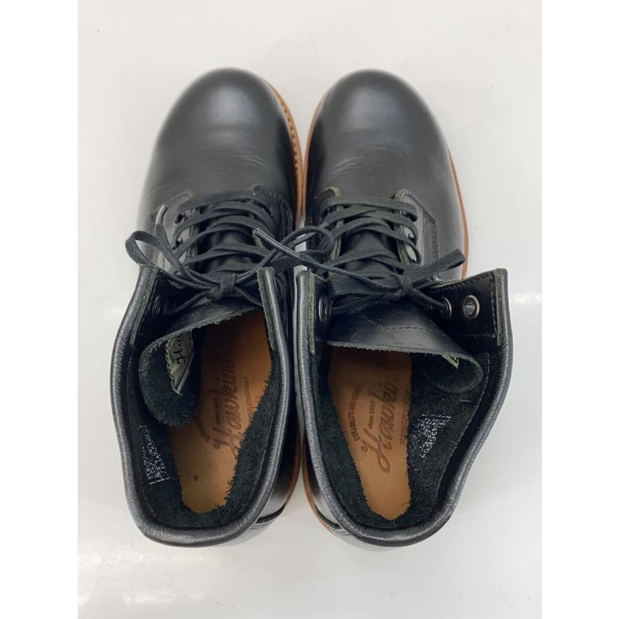 Hawkins◇ワークブーツ/レースアップブーツ/つま先スレ小有/25.5cm/BLK