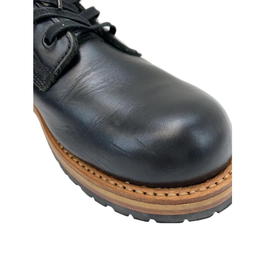 Hawkins◇ワークブーツ/レースアップブーツ/つま先スレ小有/25.5cm/BLK