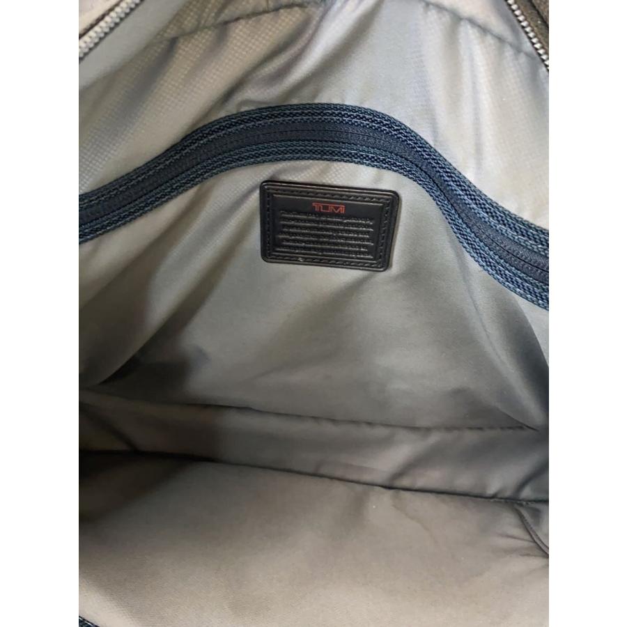 TUMI◇ALPHA2 SLIM DELUXE PORTFOLIO/持ち手使用感/ショルダー欠品/BLK