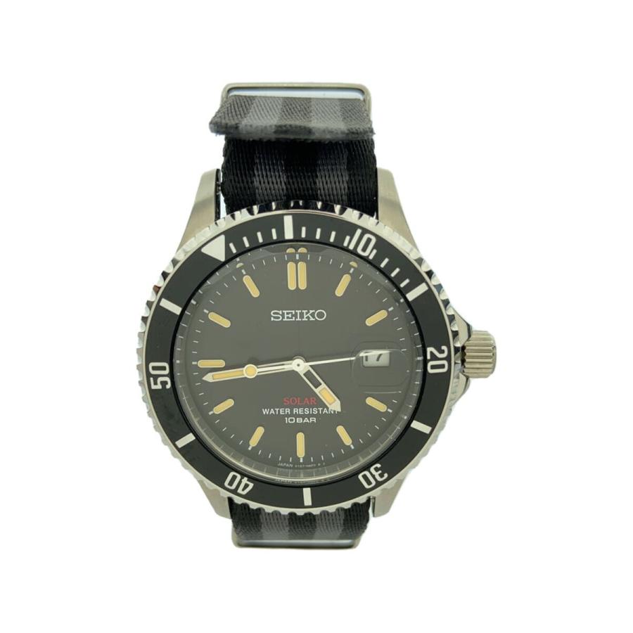 SEIKO◇クォーツ腕時計/アナログ/SLV/v157-had0// : セカンド 