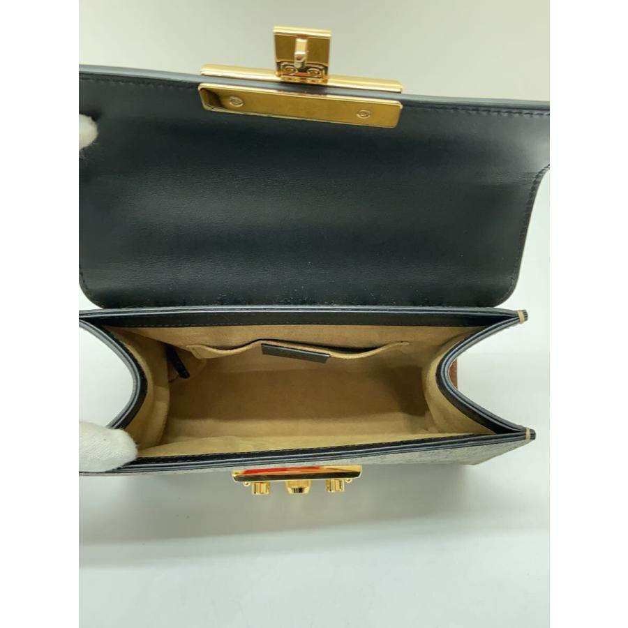GUCCI◇スモール・チェーン・ショルダーバッグ_パドロック_GG