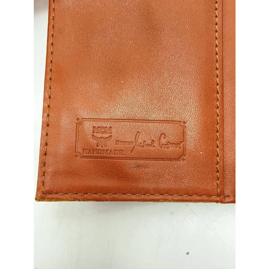 MCM◇2つ折り財布/レザー/CML/レディース : セカンドストリート