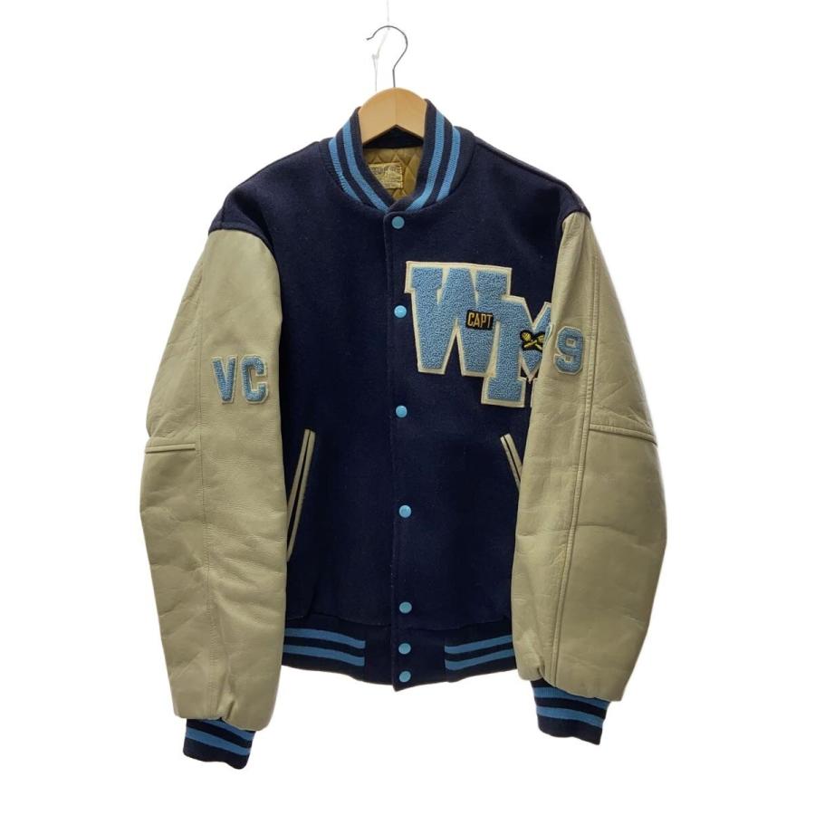 hewitt mfg◇スタジャン/38/NVY/無地 : セカンドストリートYahoo!店