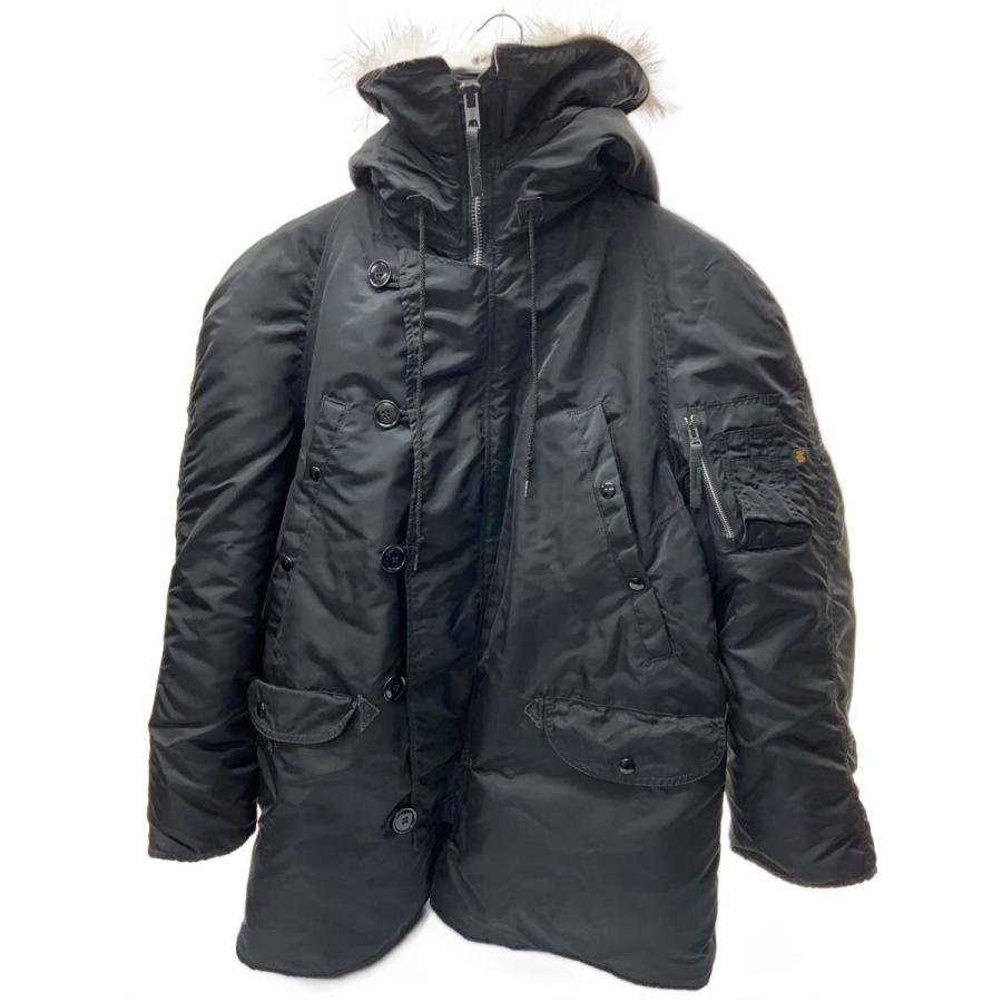 ALPHA INDUSTRIES◇フライトジャケット/M/--/BLK : セカンドストリート
