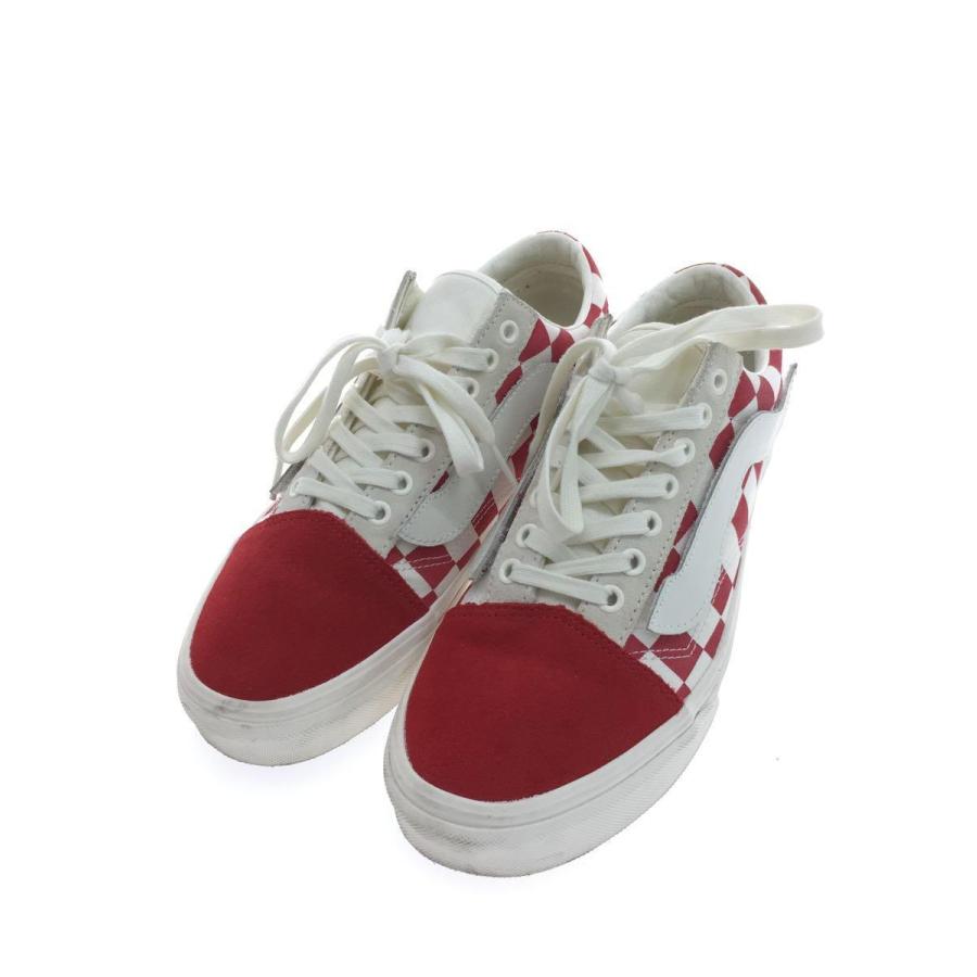 VANS◆ローカットスニーカー/OLD SKOOL PURLICUE/27cm/RED/スウェード/721356｜ssol-shopping｜02