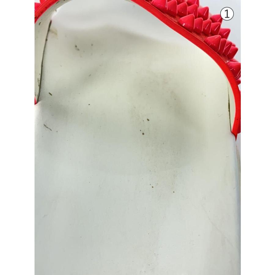 Christian Louboutin◇サンダル/37/WHT/シャワーサンダル/汚れ有