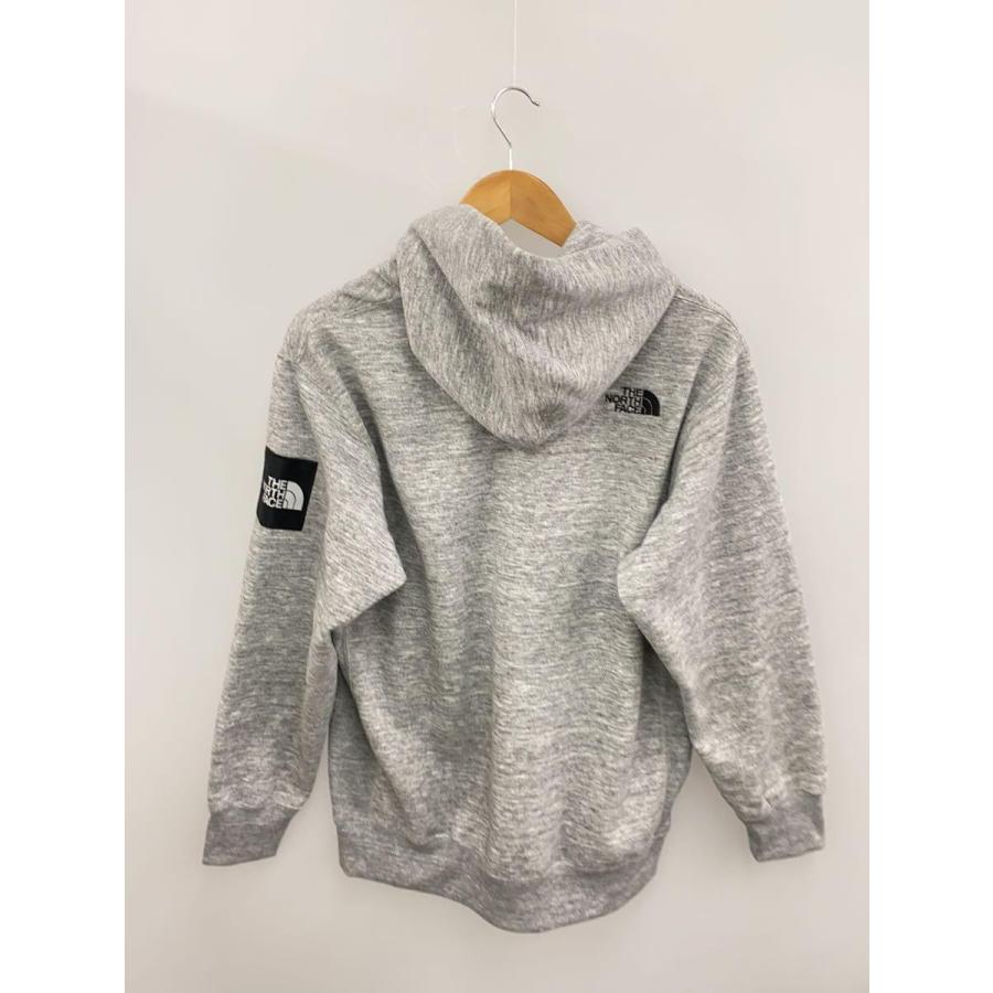 THE NORTH FACE◆SQUARE LOGO HOODIE_スクエア ロゴ フーディ/L/コットン/GRY/無地｜ssol-shopping｜02