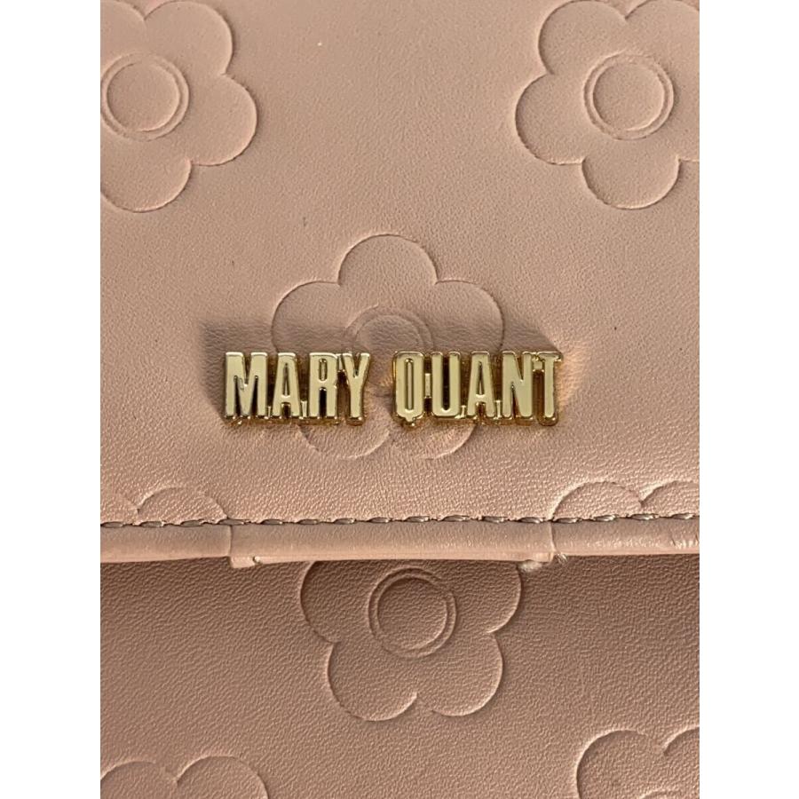 MARY QUANT◇デイジーアウトラインパターン2/長財布/--/PNK/花柄