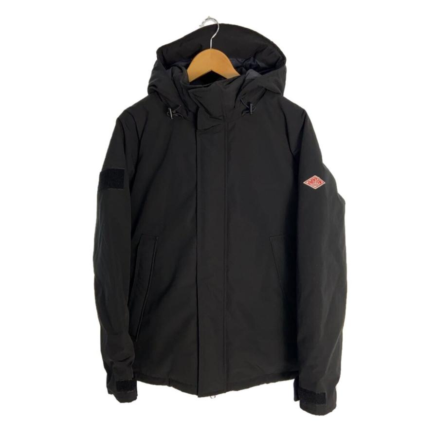 DANTON◇22AW/DOWN ARMY HOODED JACKET/S/ダウン/ポリエステル/BLK/DT