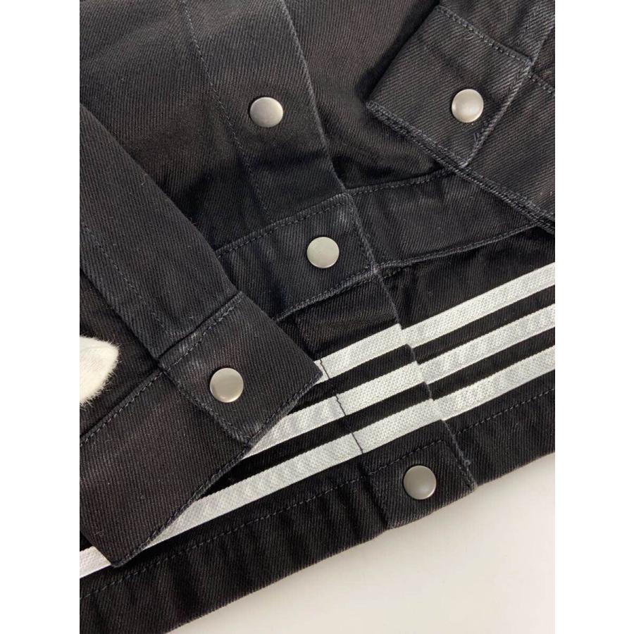 adidas◇ブラックアディブレイクデニム2-In-1トラックトップ