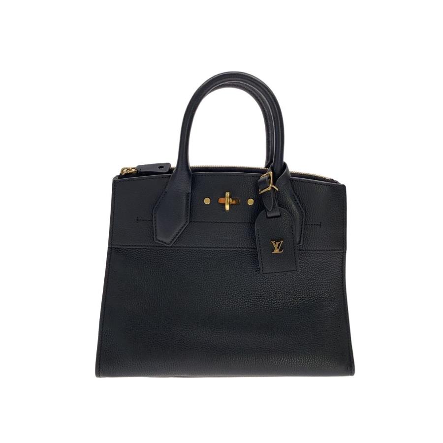 【極美品】Louis Vuitton シティスティーマーPM M53028 LOUIS VUITTON◇シティ・スティーマーPM_トリヨン/牛革/BLK/M53028