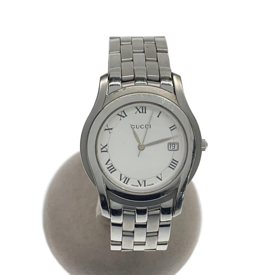 GUCCI (グッチ)腕時計　5500M GUCCI◇クォーツ腕時計/アナログ/5500M : セカンドストリートYahoo!店