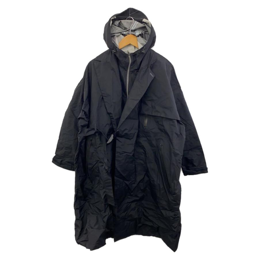 F/CE 2way wrap double breasted コート ブラック F/CE◇2WAY WRAP DOUBLE BRESTED/コート/M/ブラック/無地// : セカンド