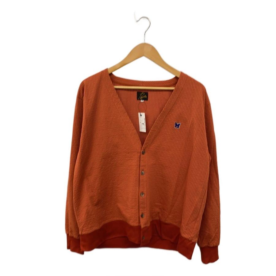 Needles◇カーディガン(薄手)/S/コットン/ORN/KP235/Vネック