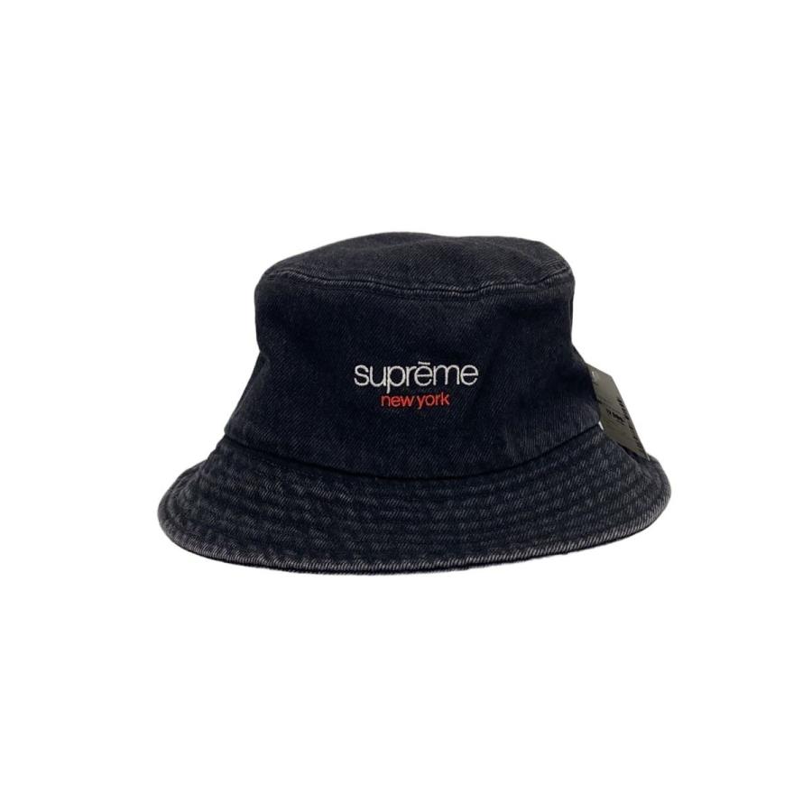 Supreme ブラック バケットハット Supreme◇バケットハット/--/コットン/BLK/メンズ// : セカンド