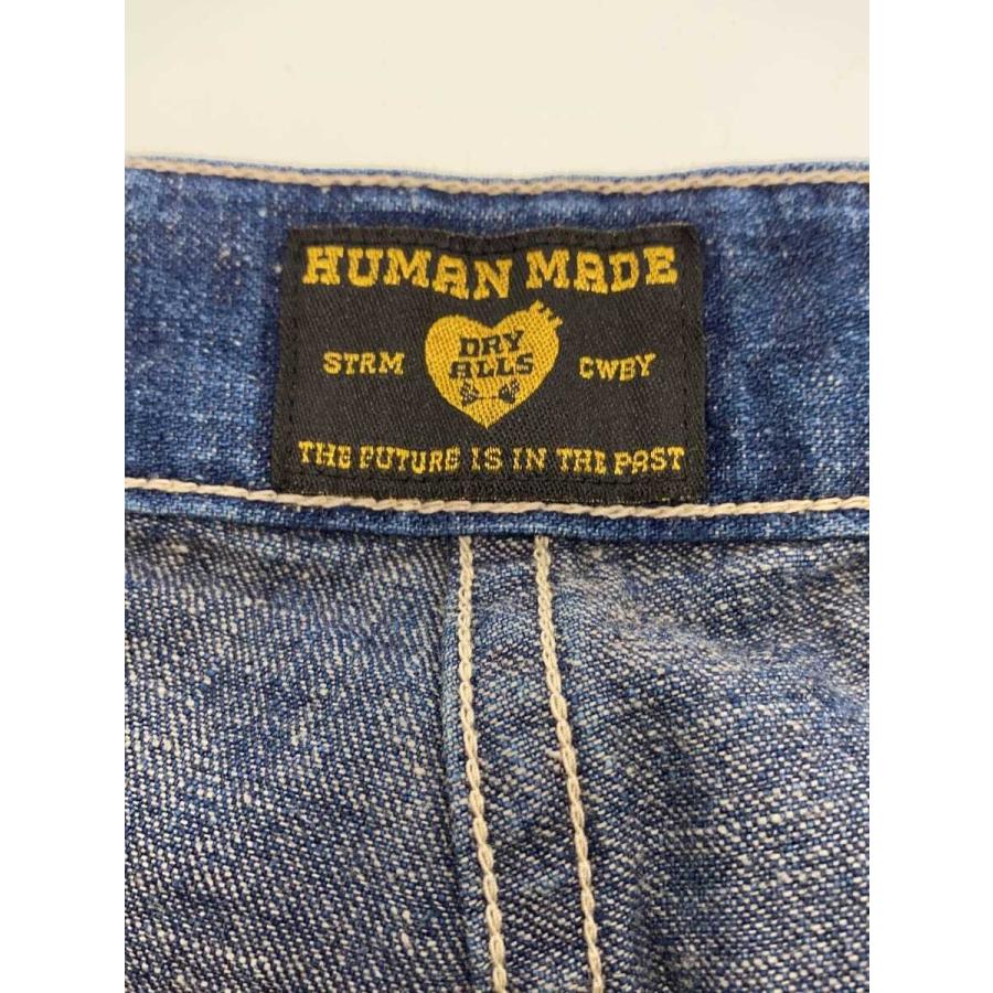 HUMAN MADE◇ボトム/L/デニム/IDG/無地/HM28PT002 : セカンド