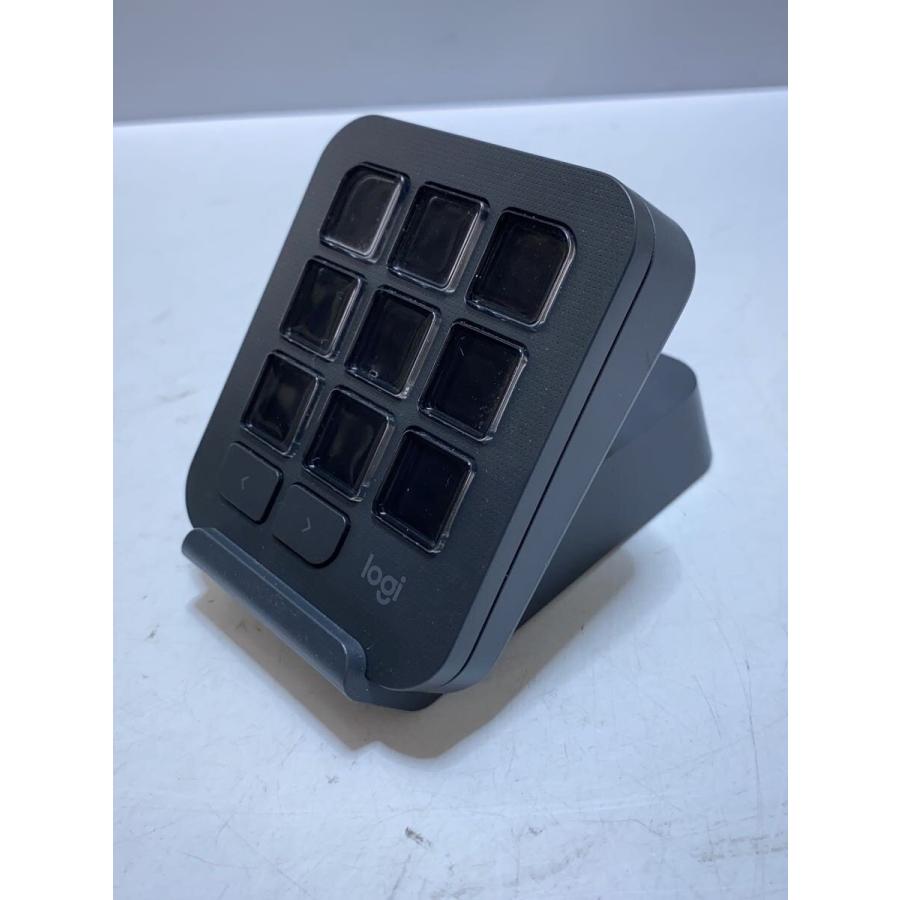 【中古】MX Creative Console ブラック Logicool◇MX Creative Console/Master Series/パソコン周辺機器
