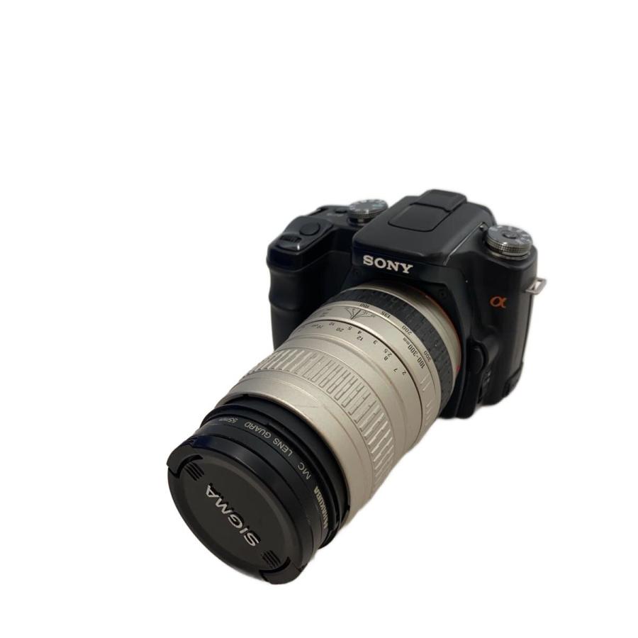 SONY α100 DSLR-A100 レンズ2本セット 動作品 SONY◇デジタル一眼カメラ α100 DSLR-A100W Wズームレンズキット