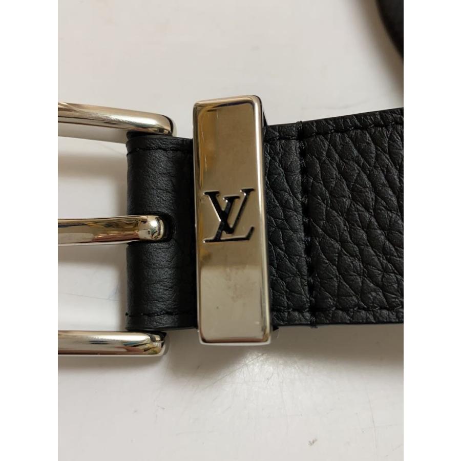 LOUIS VUITTON◇ベルト/レザー/BLK/メンズ/m8202// : セカンド