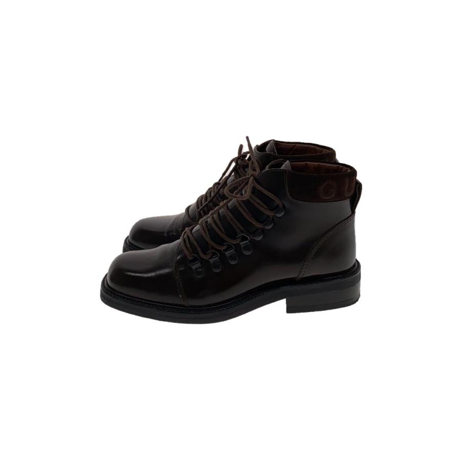 GUCCI◇レースアップブーツ/35.5/BRW/レザー/104 0153// : セカンド