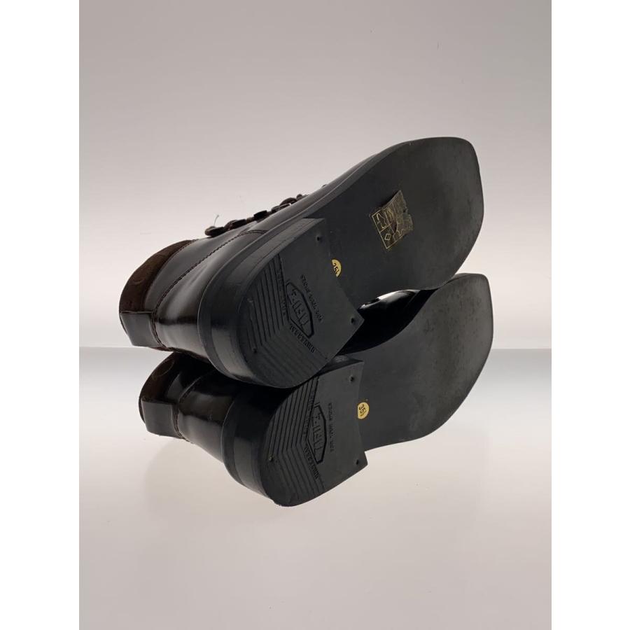 GUCCI◇レースアップブーツ/35.5/BRW/レザー/104 0153 : セカンド