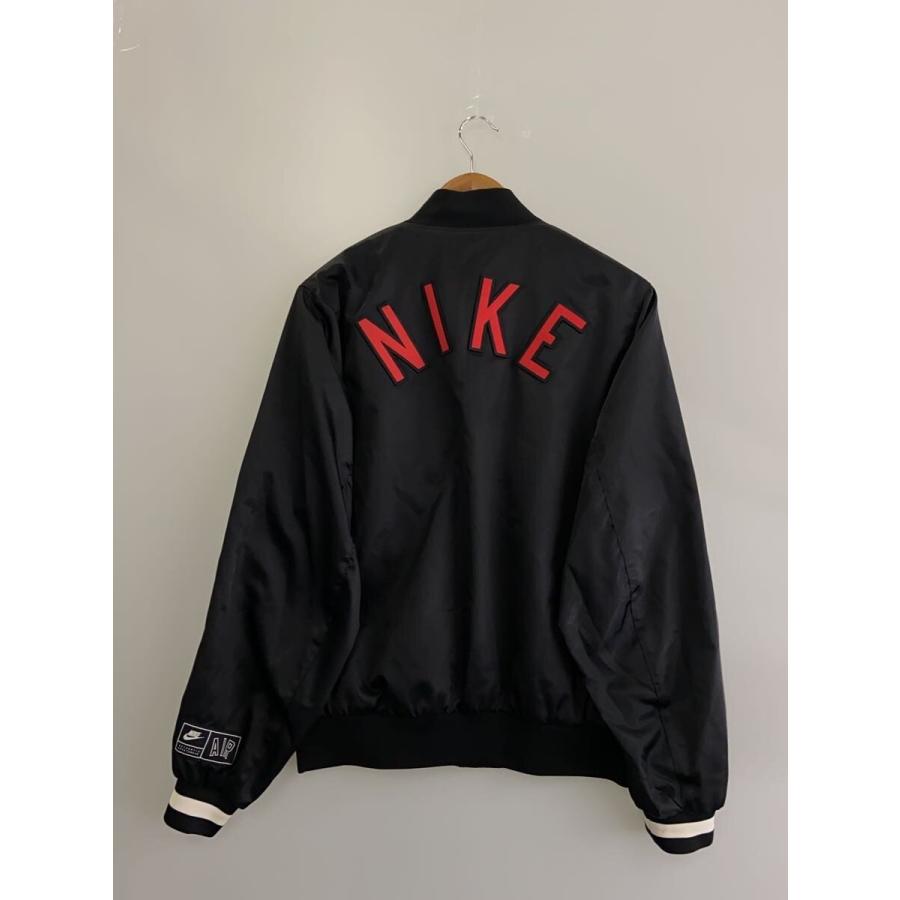 NIKE◇スタジャン/M/ポリエステル/BLK/AR1838-010// : セカンド 