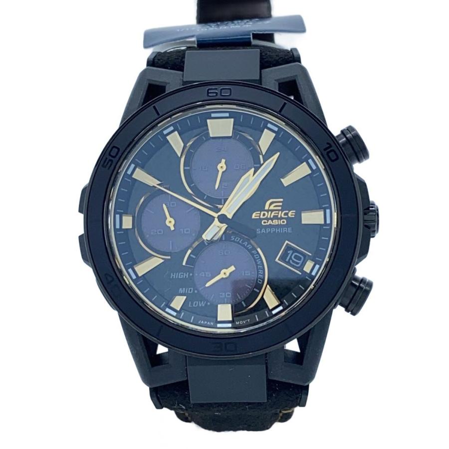 CASIO / ソーラー腕時計/アナログ/BLK/EFS-S640ZE CASIO◇ソーラー腕時計/アナログ/BLK/EFS-S640ZE : セカンドストリート
