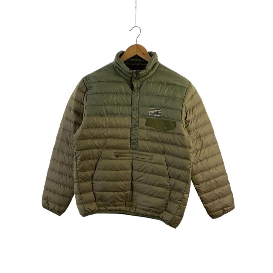 patagonia◆スナップTダウンジャケットKHK/27245 patagonia◇ダウンジャケット/S/ポリエステル/KHK/エクスクルーシブ