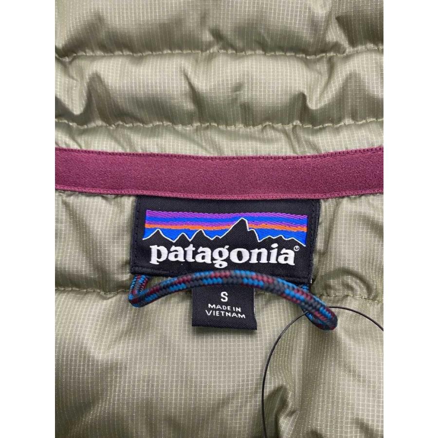 patagonia◆スナップTダウンジャケットKHK/27245 patagonia◇ダウンジャケット/S/ポリエステル/KHK/エクスクルーシブ