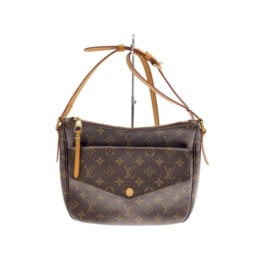 LOUIS VUITTON◇マビヨン_モノグラム・キャンバス_BRW/PVC/BRW