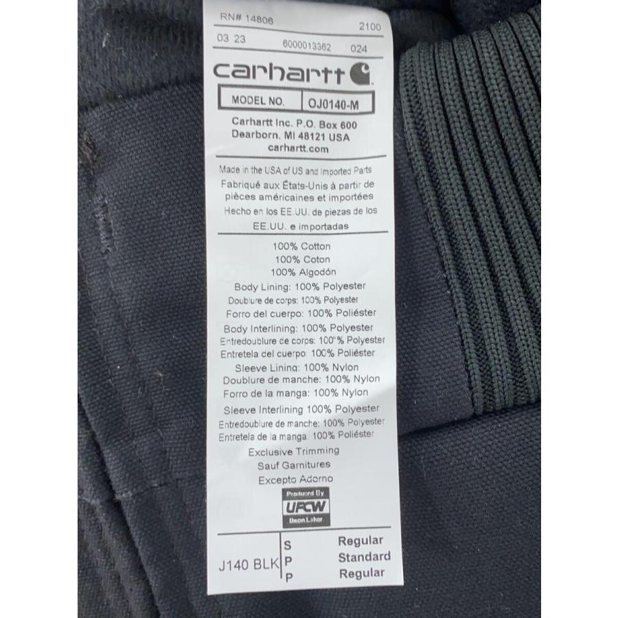 Carhartt◆ジャケット/S/コットン/黒/QJ014-M/Duck Active Jacket/Made in USA/｜ssol-shopping｜05