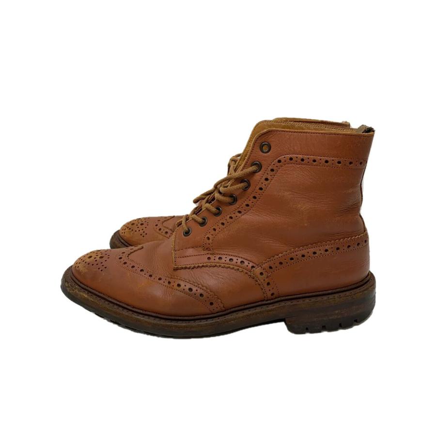 trickers 2508 ウイングチップブーツ 7ブラウン 【公式通販】
