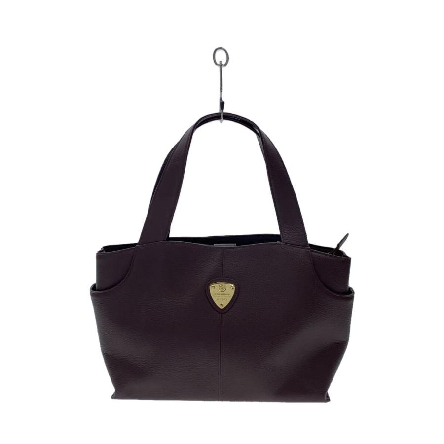 ATAO◇トートバッグ/レザー/BRW/無地 : セカンドストリートYahoo!店  