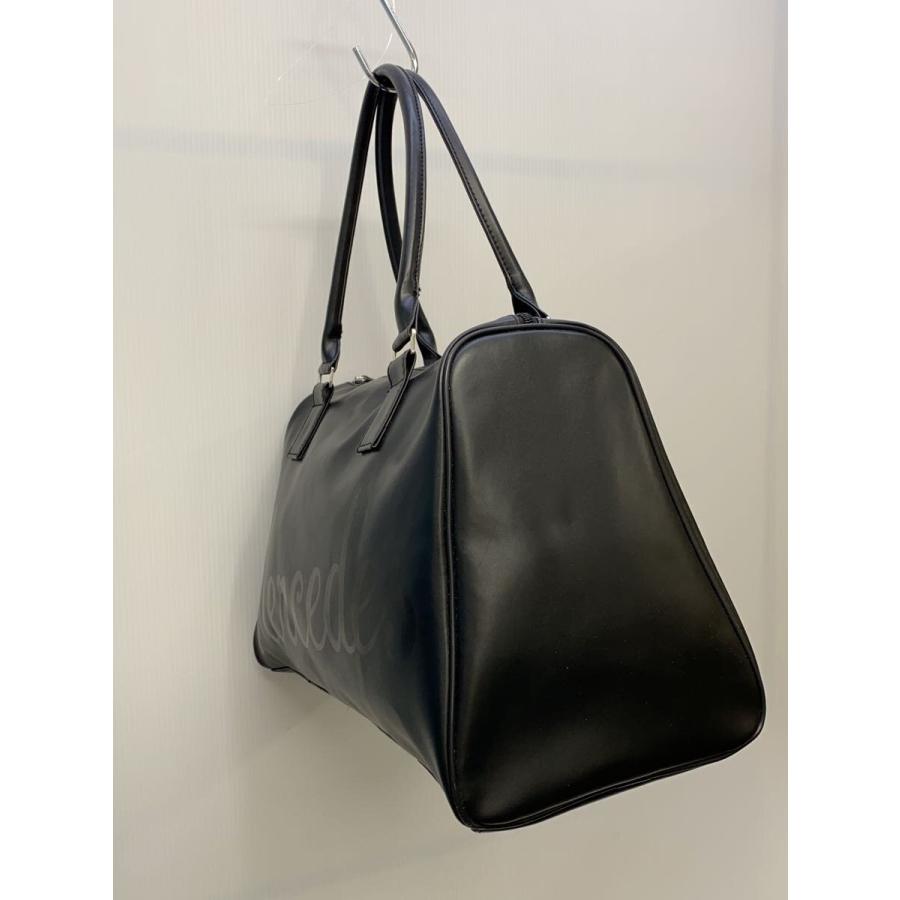 Mercedes-Bentz◇ボストンバッグ/レザー/BLK